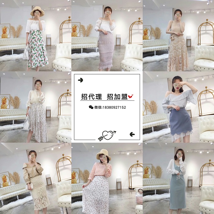 最热门童装女装一手货源 一件代发 免费代理