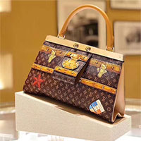 Lv City Frame手袋，气质百搭Lv女士包包原单工厂批发