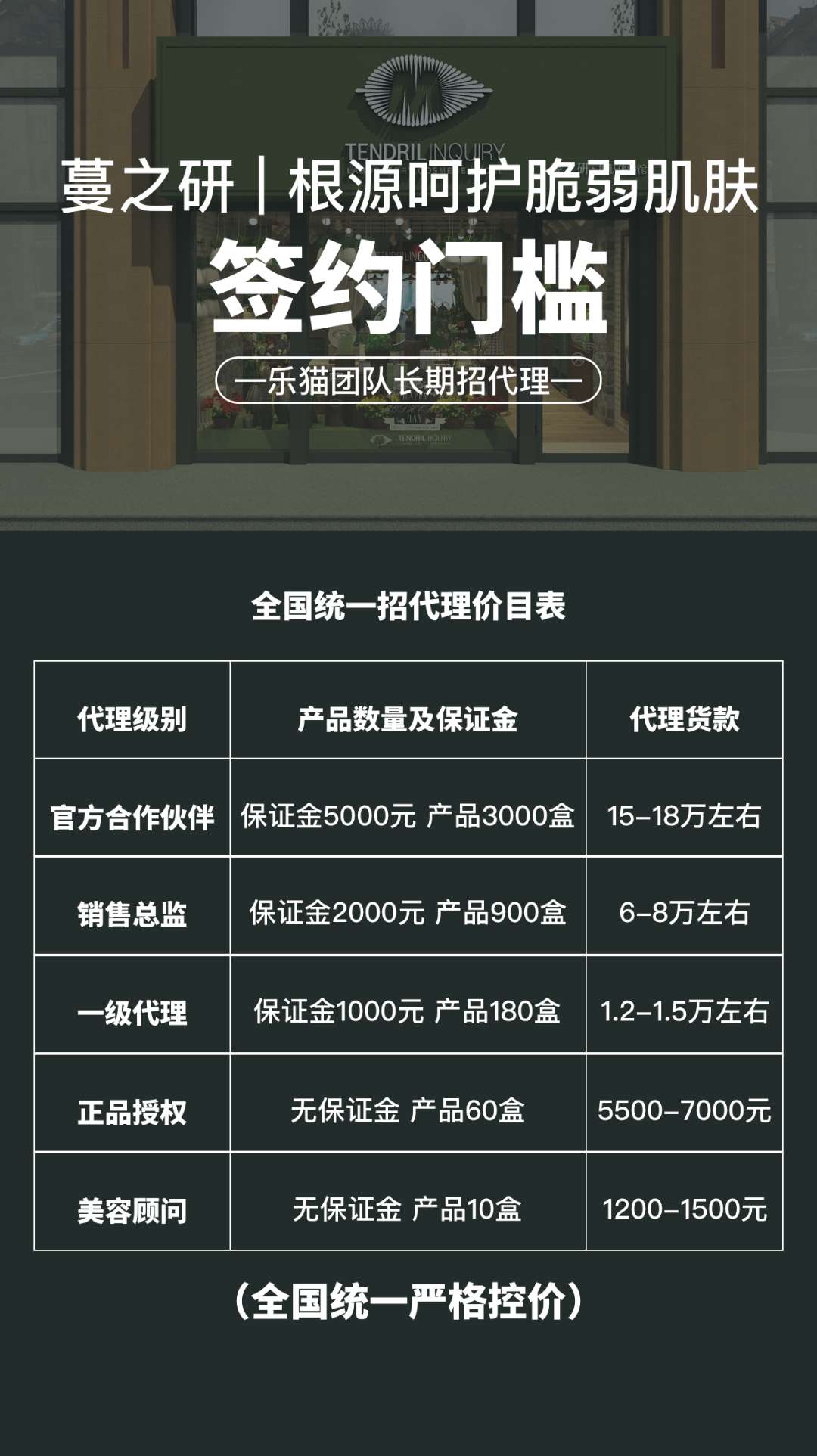 蔓之研怎么代理？代理蔓之研需要多少钱?