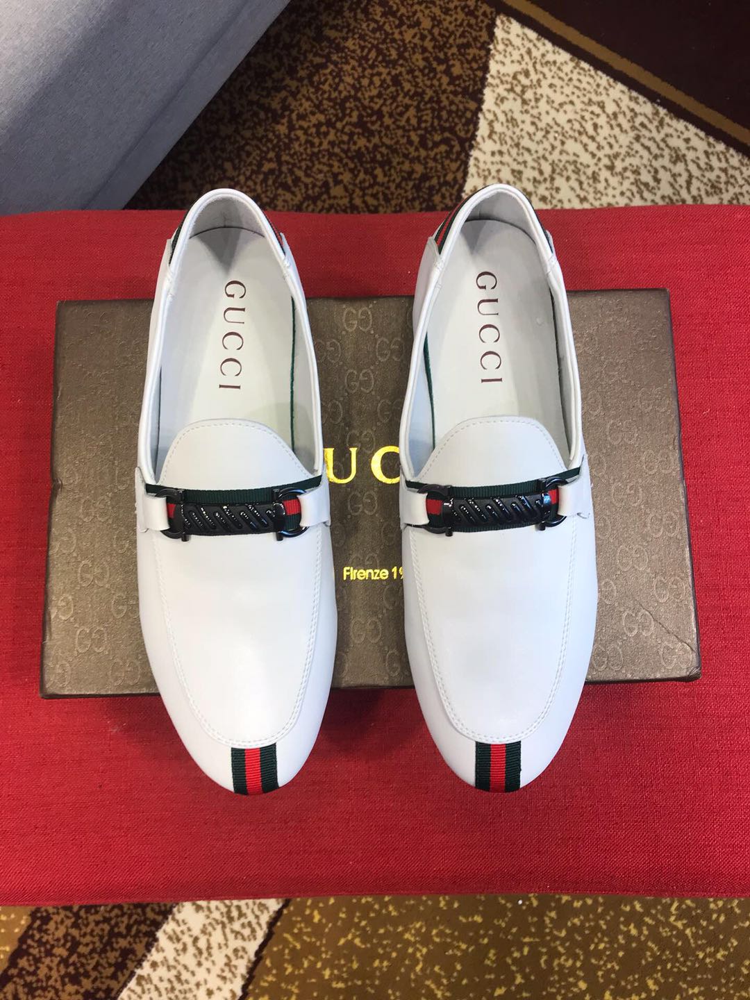 Gucci古驰男鞋 广州工厂批发微信直销货源 支持一件代发