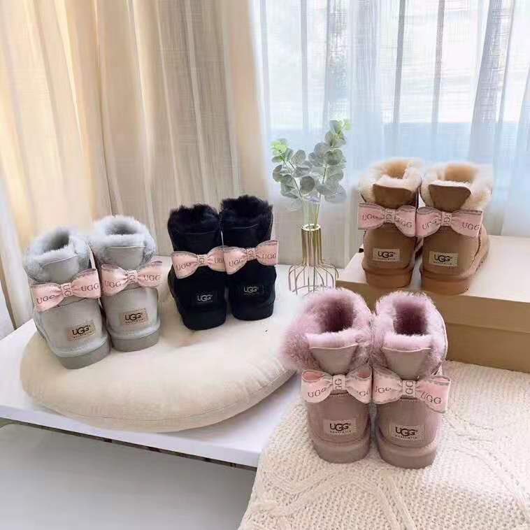 UGG雪地靴之乡正品代工原单皮毛一体雪地靴  豆豆鞋 招代理