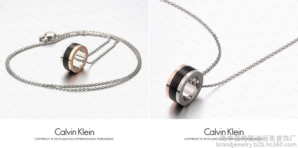CK卡文克莱(Calvin Klein)情侣戒指项链手镯一手货源招微商代理