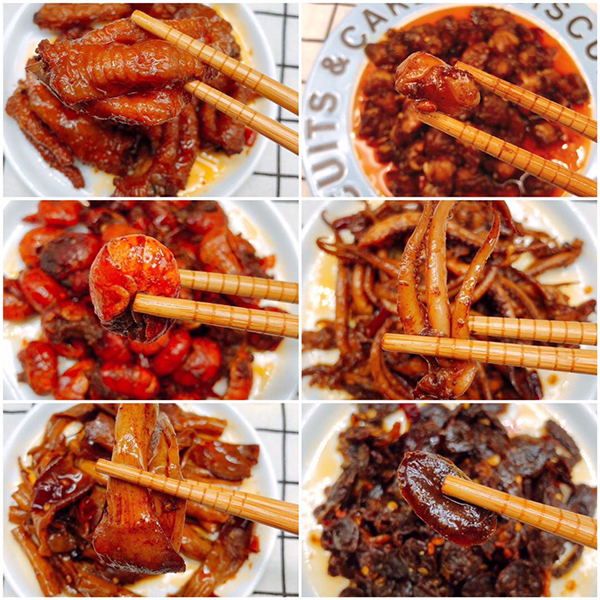 麻辣小吃，重庆特色，鸡爪鸭脖，掌中宝一件代发0门槛诚招代理