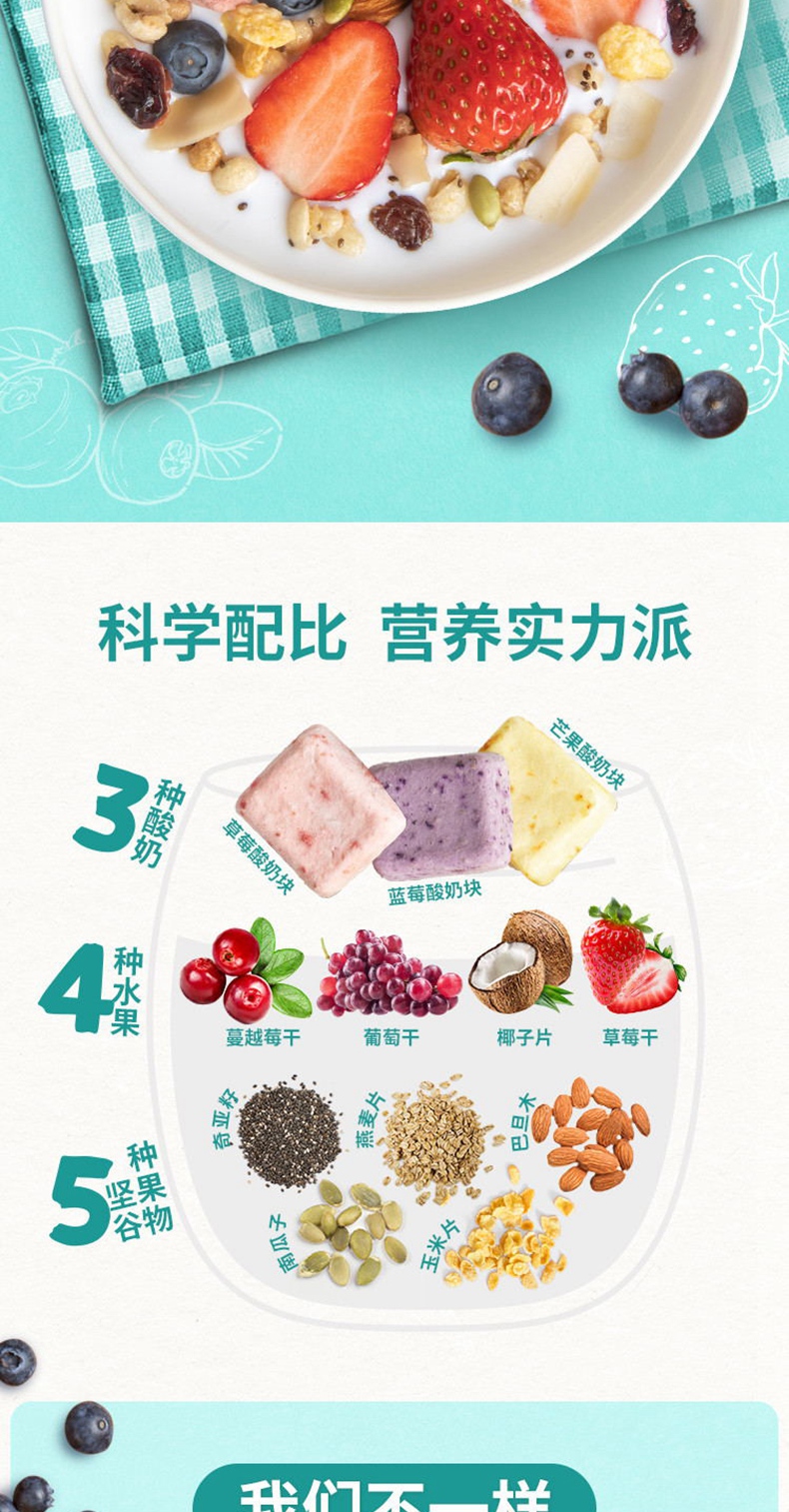 奇亚籽水果谷物麦片  小红书同款  全网厂家批发代理营销 一件代发