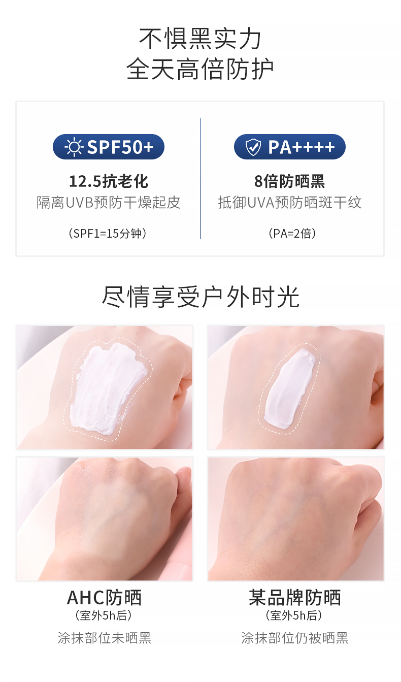 韩国AHC小蓝瓶防晒霜【新品上市】官方授权招代理