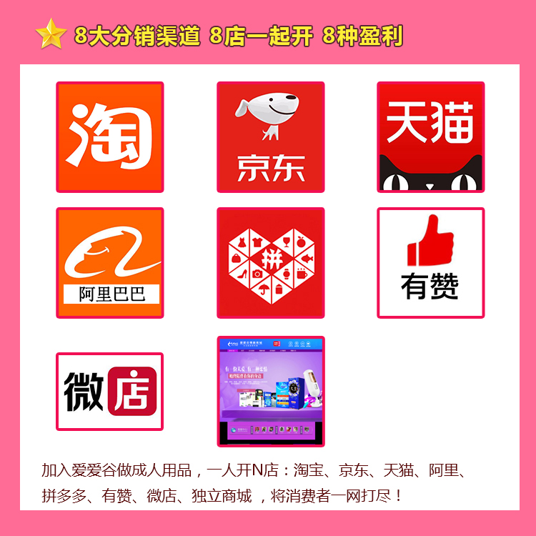 加盟爱爱谷成人用品怎么样 享受低价正品一手货源