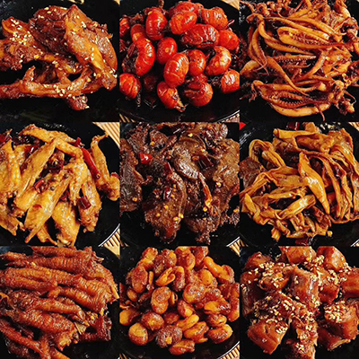无添加冷吃，鸭脖，鸭翅，鸭架，鸡爪，麻辣小吃0元代理