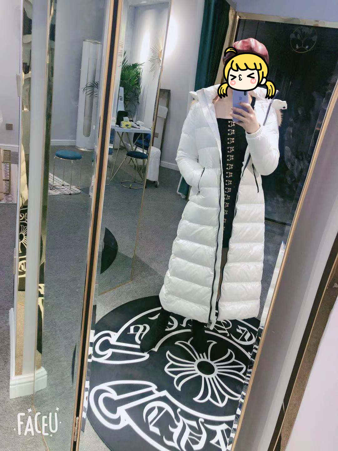 蒙口羽绒服工厂货源