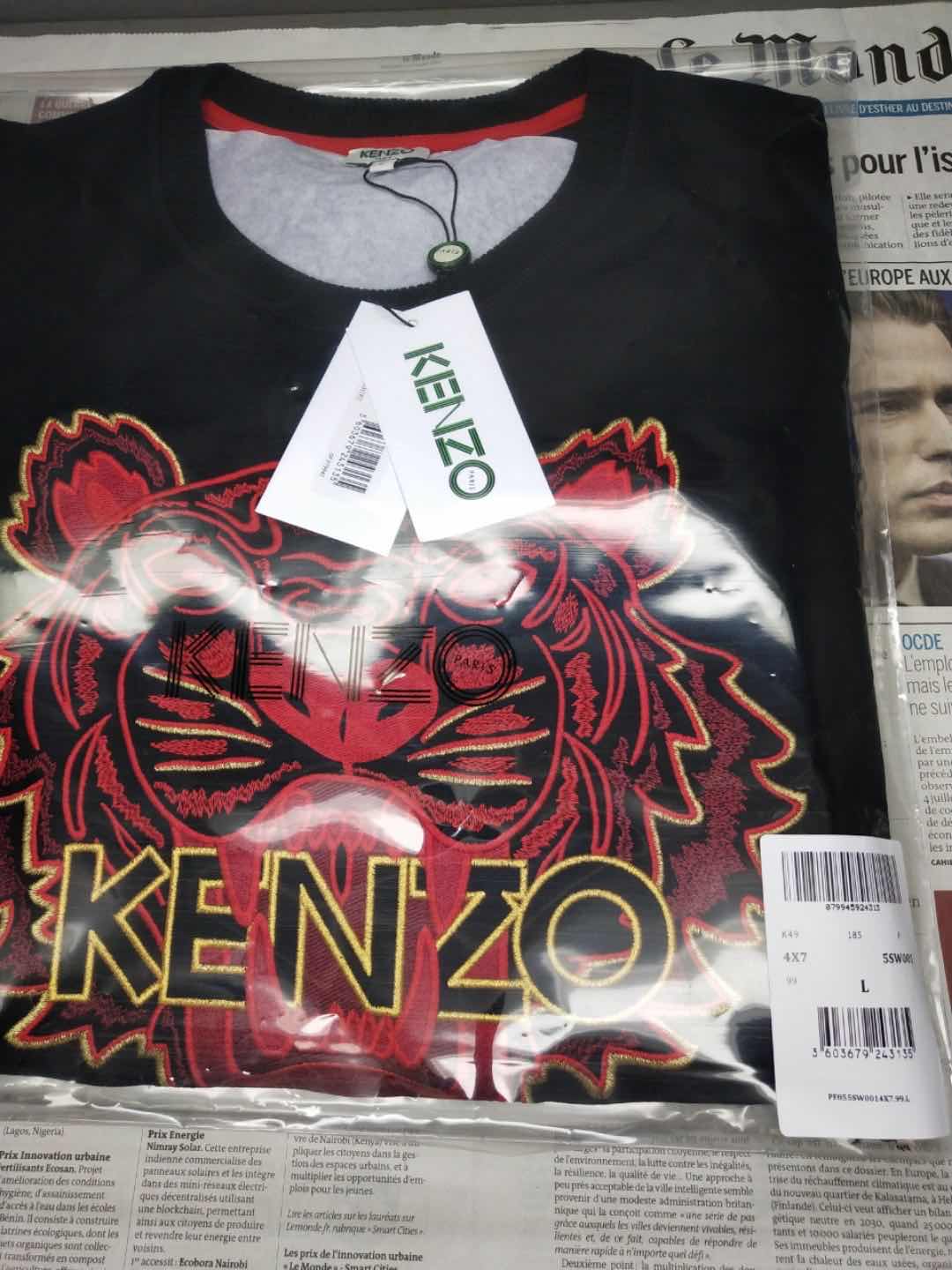 潮牌KENZO OW 原单品质 支持验证 招代理