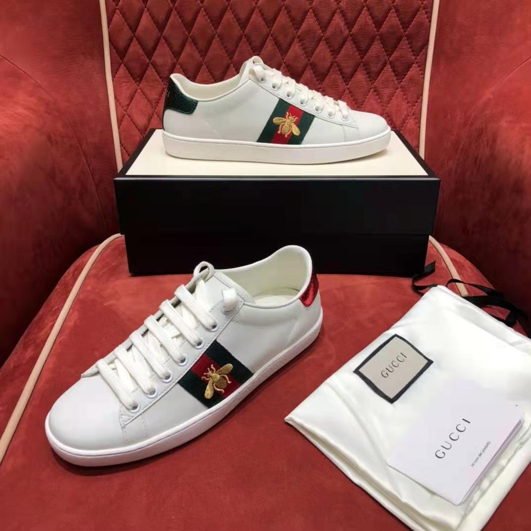 大牌原单一比一原版定制Gucci 鼻祖经典小白鞋小脏鞋 乐福鞋一手货源