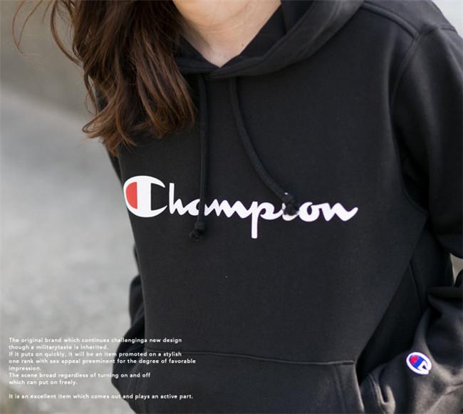 champion连帽卫衣 Champion经典单品Basic男士休闲连帽卫衣