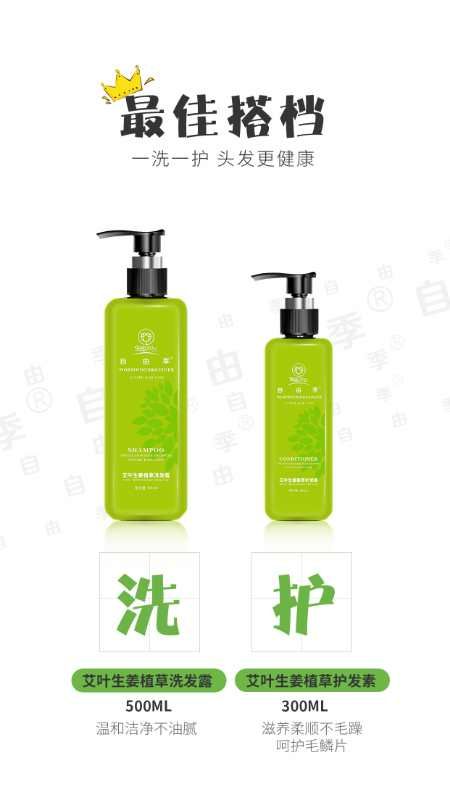 艾叶生姜植草 洗发护发 防脱育发 诚招代理