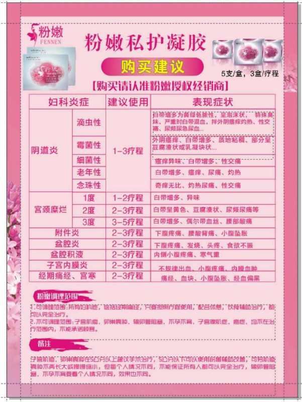 呵护女性健康，从粉嫩私户凝胶开始