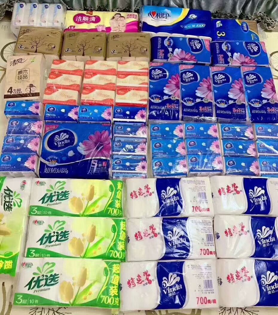 卫生纸  抽纸卷纸代理 全部6块
