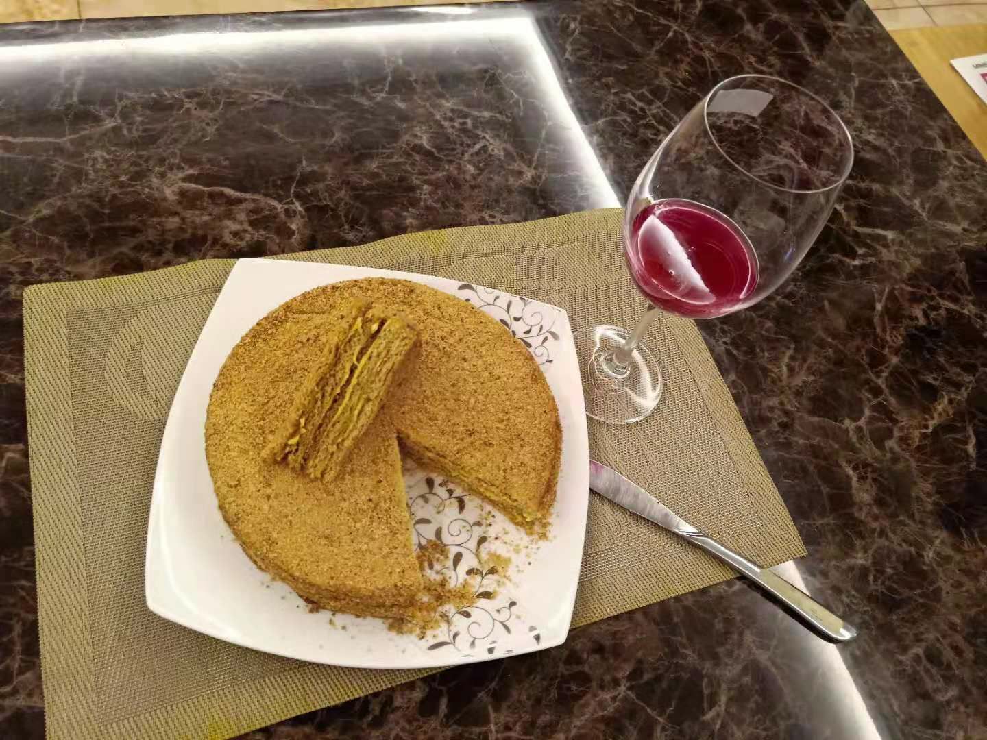 纯正俄罗斯提拉米苏和蜂蜜