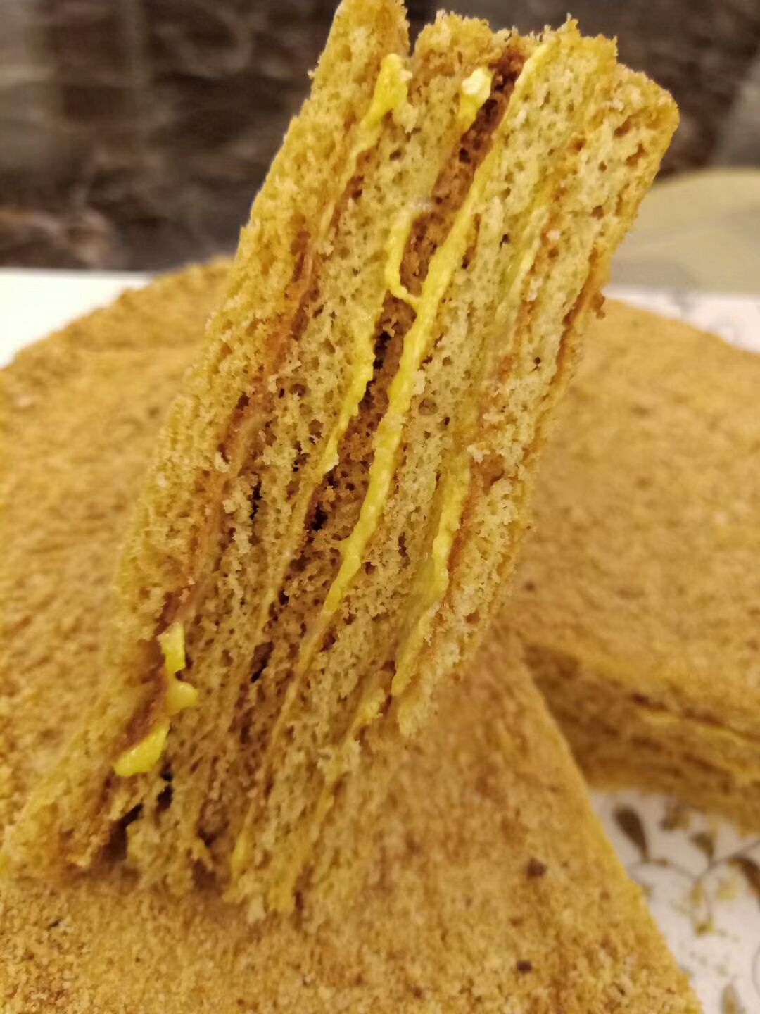 纯正俄罗斯提拉米苏和蜂蜜
