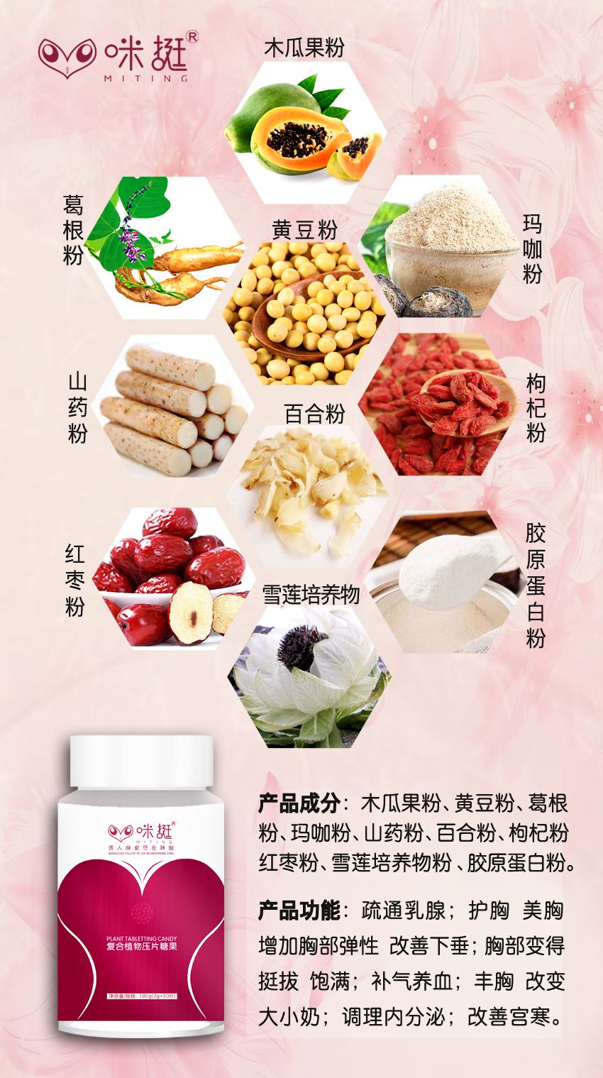 咪挺专业丰胸 100%无激素 招代理