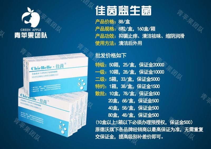 佳茵益生菌治疗各种妇科炎症，缩阴润滑