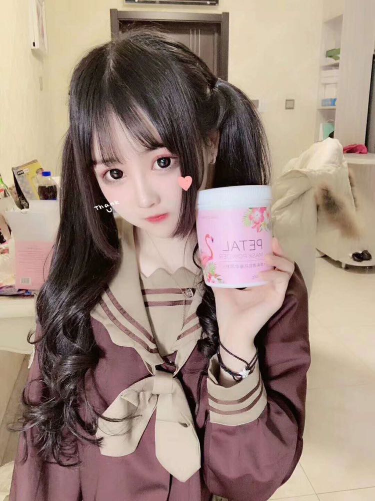 炫彩透肌花瓣面膜