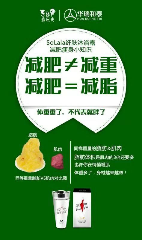 中国第一款洗澡就能瘦身的沐浴露