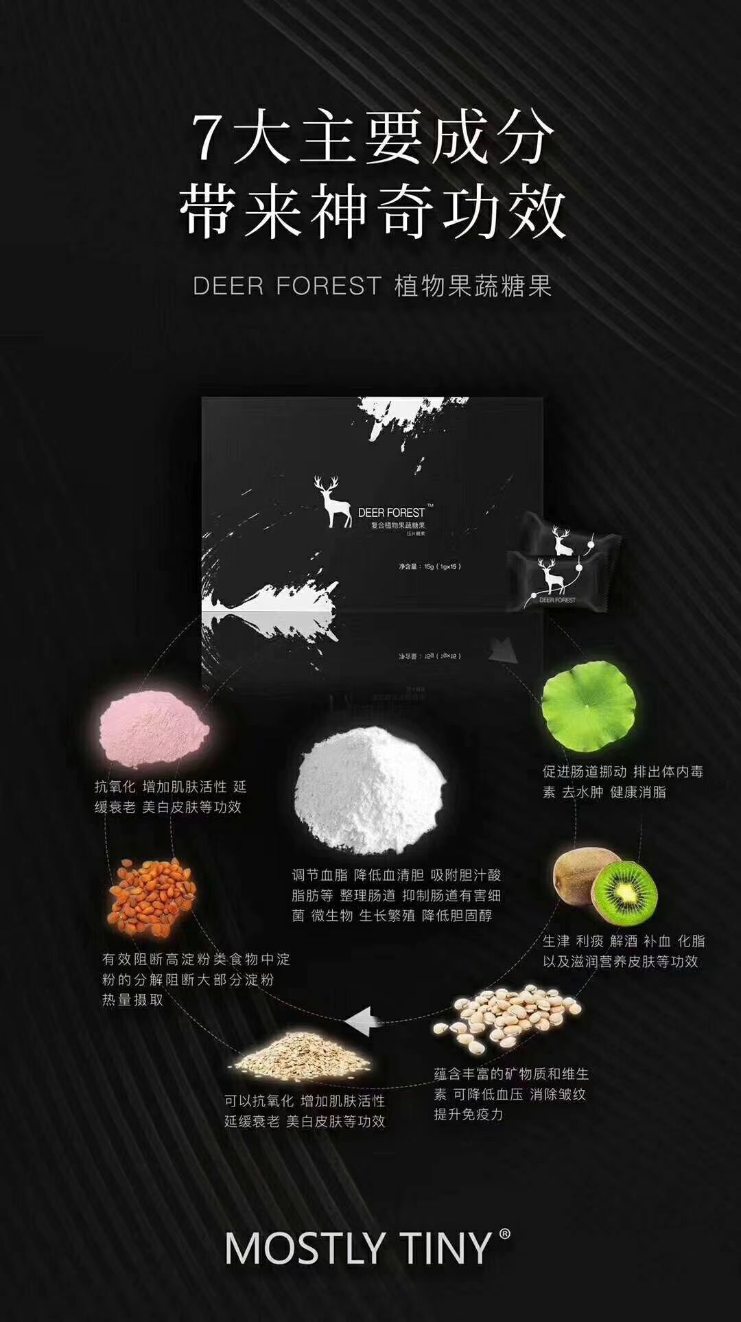 果蔬瘦身糖果
