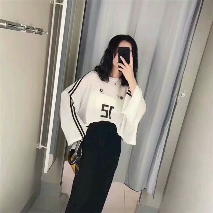 女韩版长袖衣服 潮流时尚 青春女孩的优选
