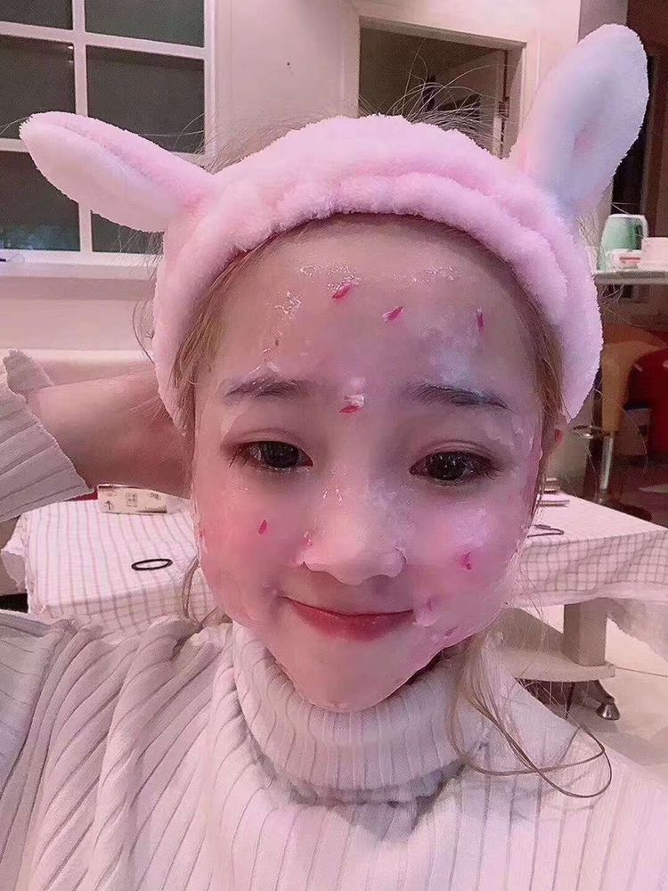 炫彩透肌花瓣面膜