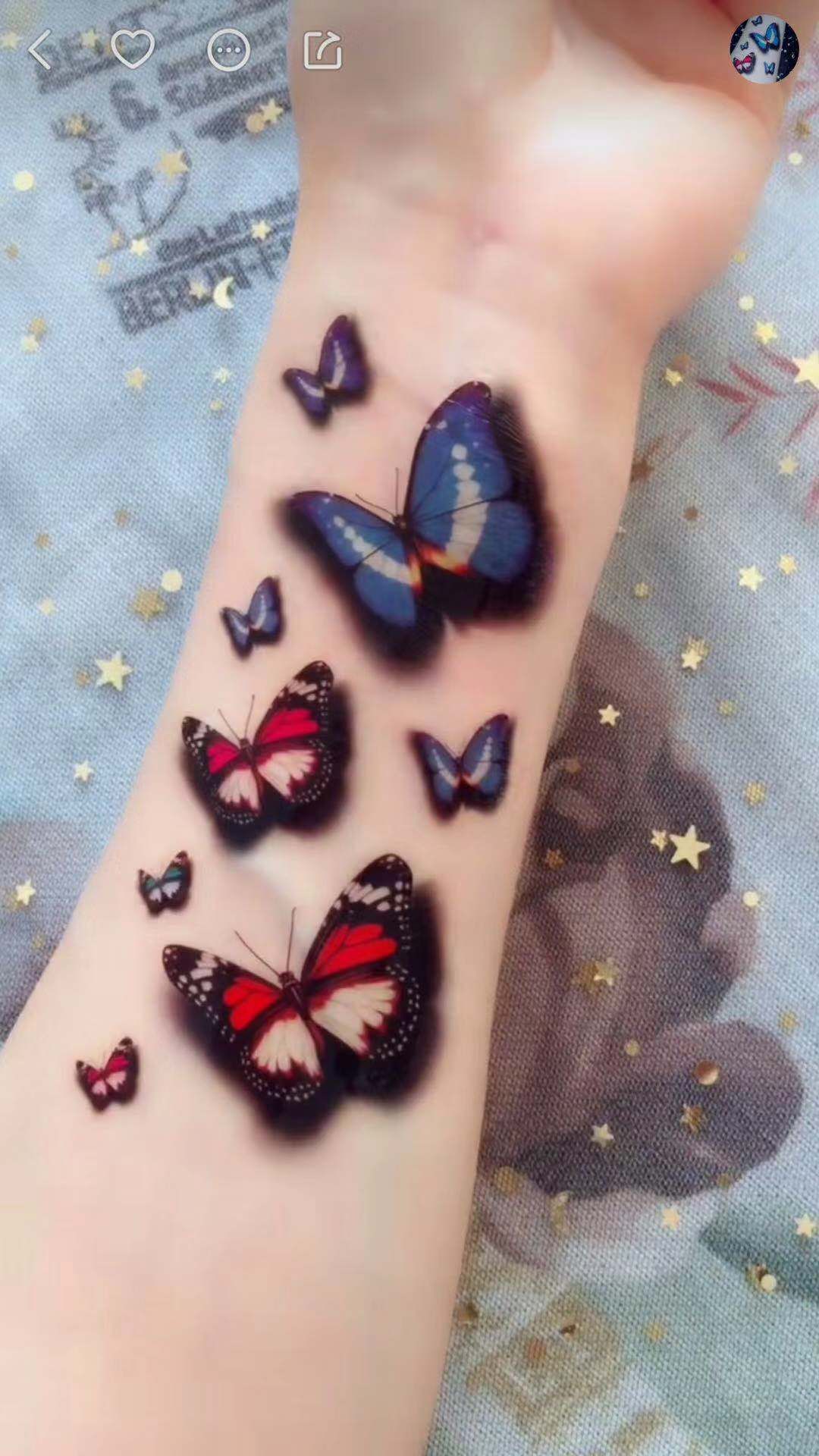 纹身贴 普通贴 半臂贴 全臂贴还有3d效果