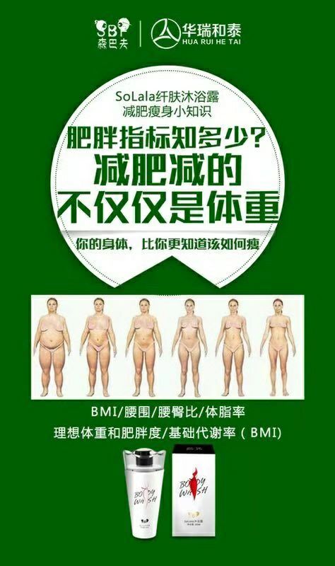 中国第一款洗澡就能瘦身的沐浴露