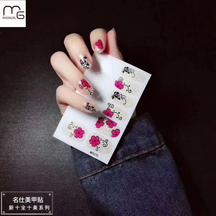 名仕美甲贴，108元30贴就成为永久代理