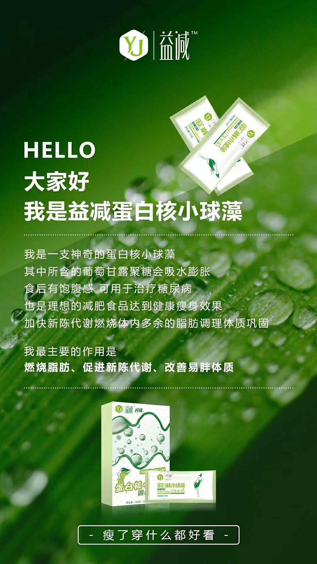 益减瘦身产品 本人亲身体验 还你想要的身材
