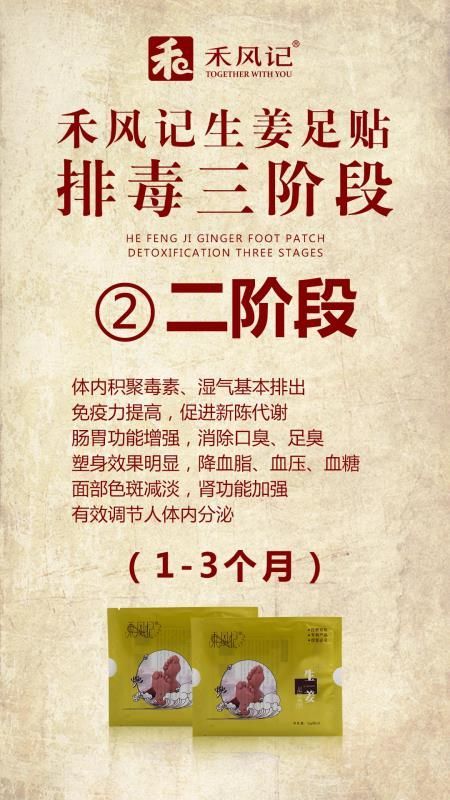 禾风记生姜足贴 让你轻轻松松过四季