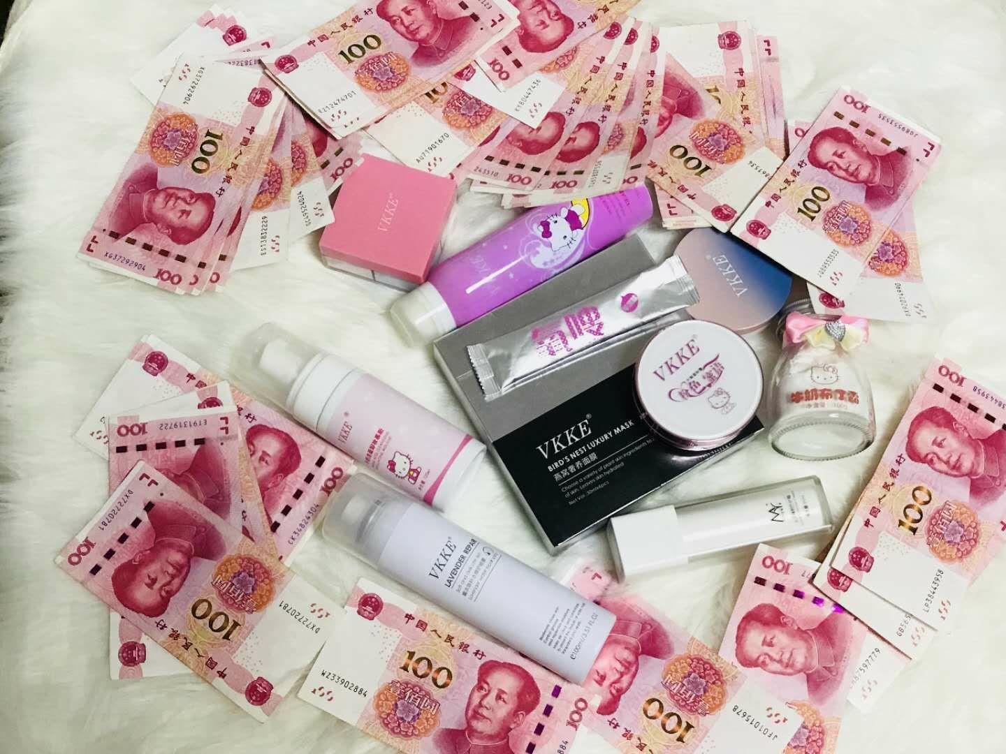 VKKE红人品牌护肤品 神之奇迹