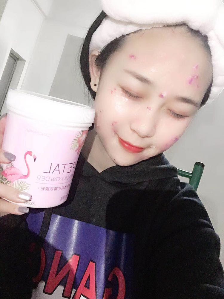 炫彩透肌花瓣面膜