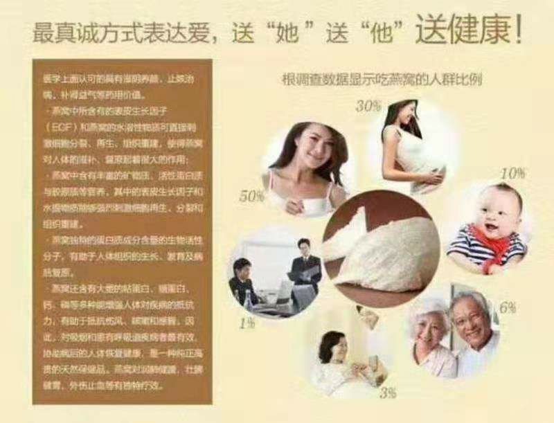 冰糖燕窝，可招代理，也可单独购买价格便宜