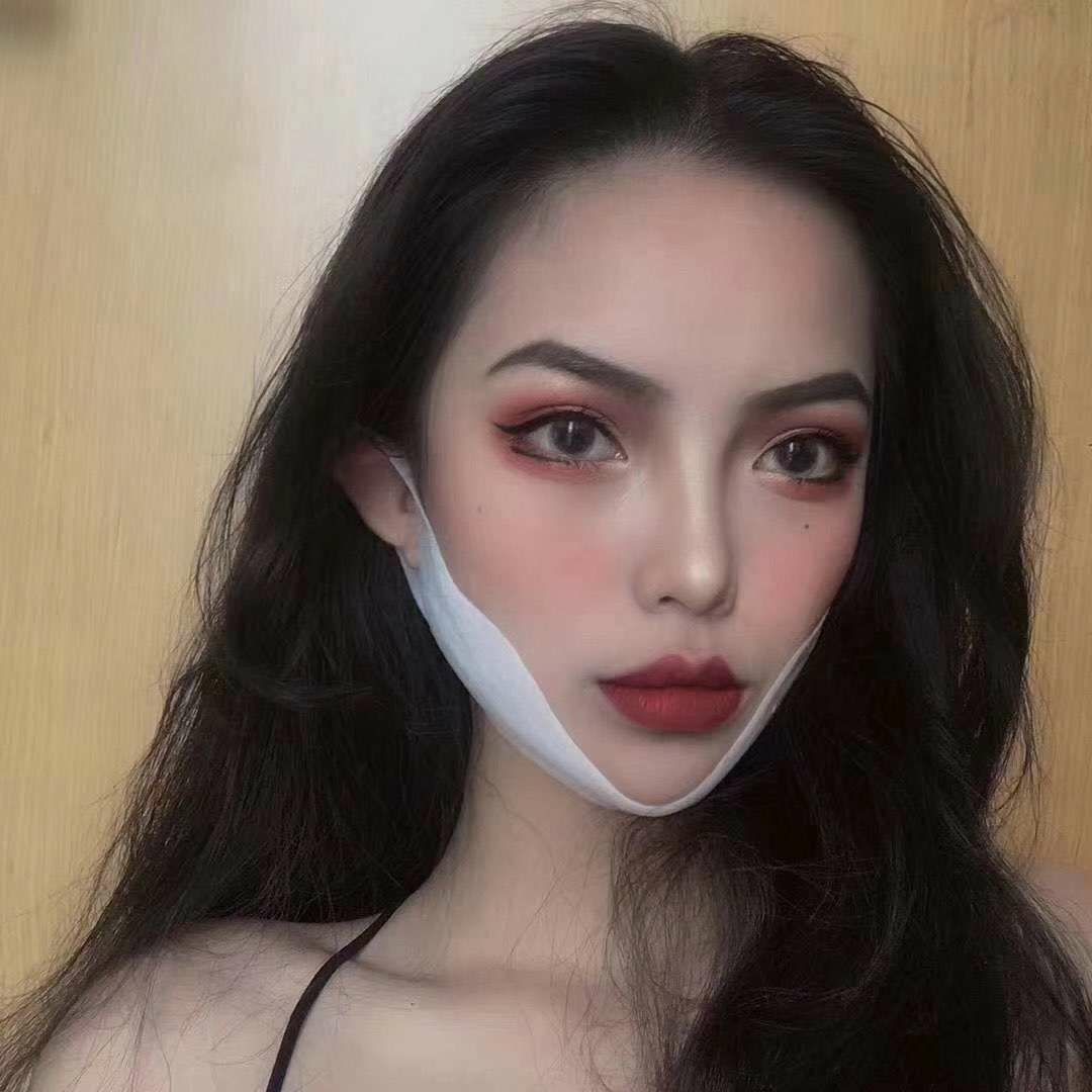 瘦脸面膜 紧致提拉皮肤消水肿 一盒使用大饼脸变成小V脸