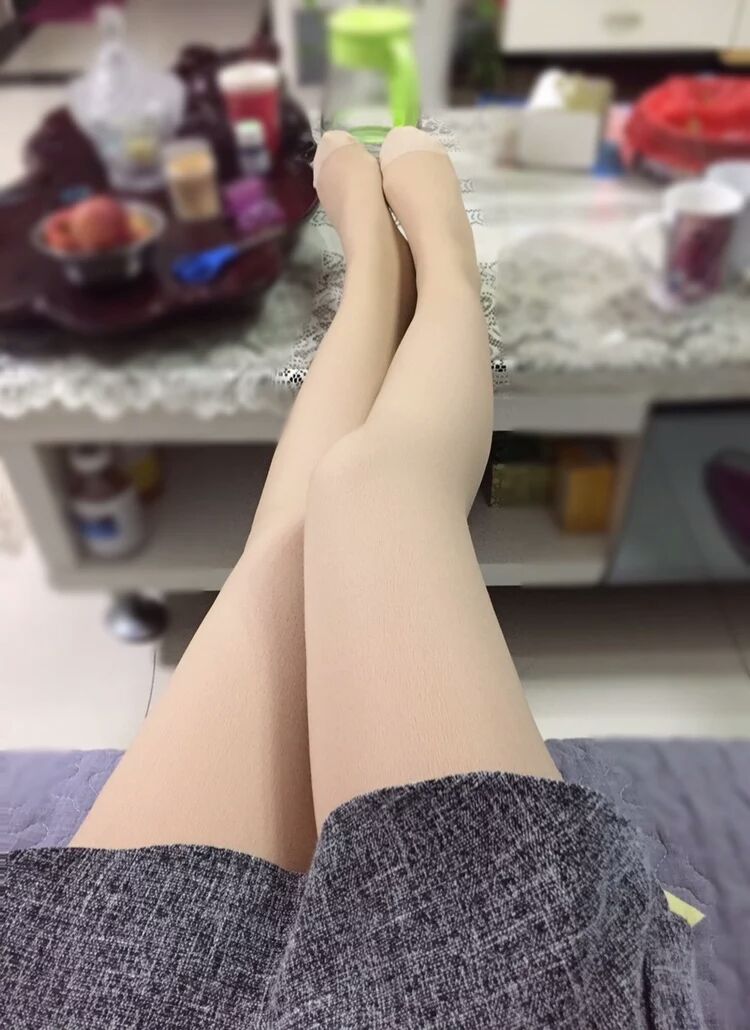韩国ainimore婴儿粉光腿神器 肉色打底袜 女冬婴儿牛奶绒
