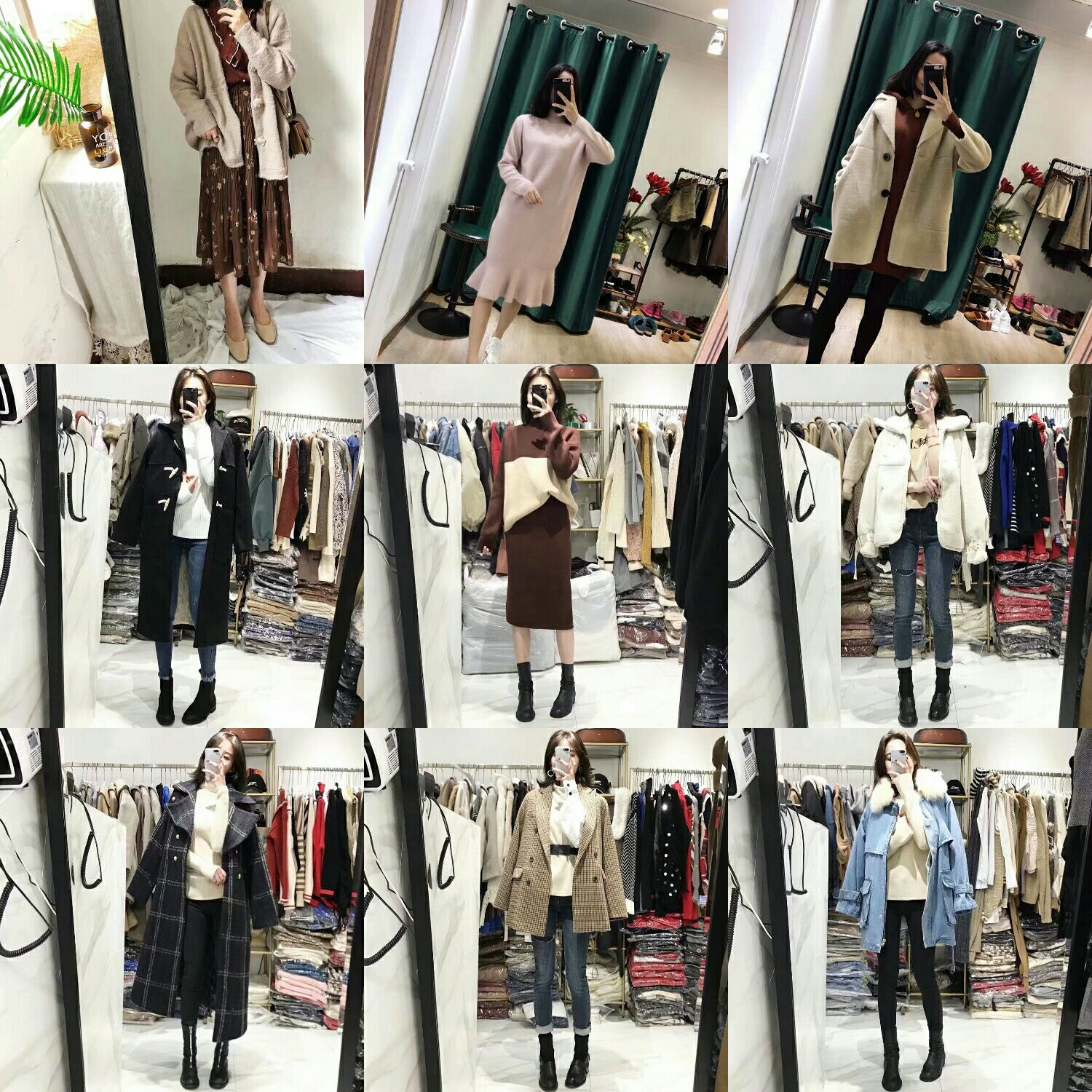 各种好看的衣服/精仿美妆/瘦身产品/独家零食/收代理