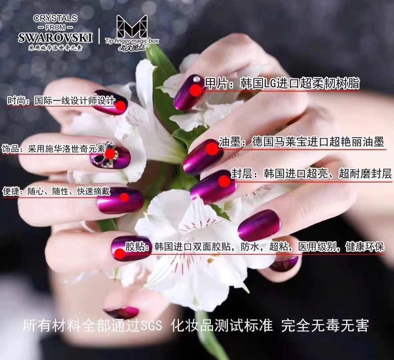 2019明星款极速穿戴美甲，指尖的诱惑，极致奢宠！