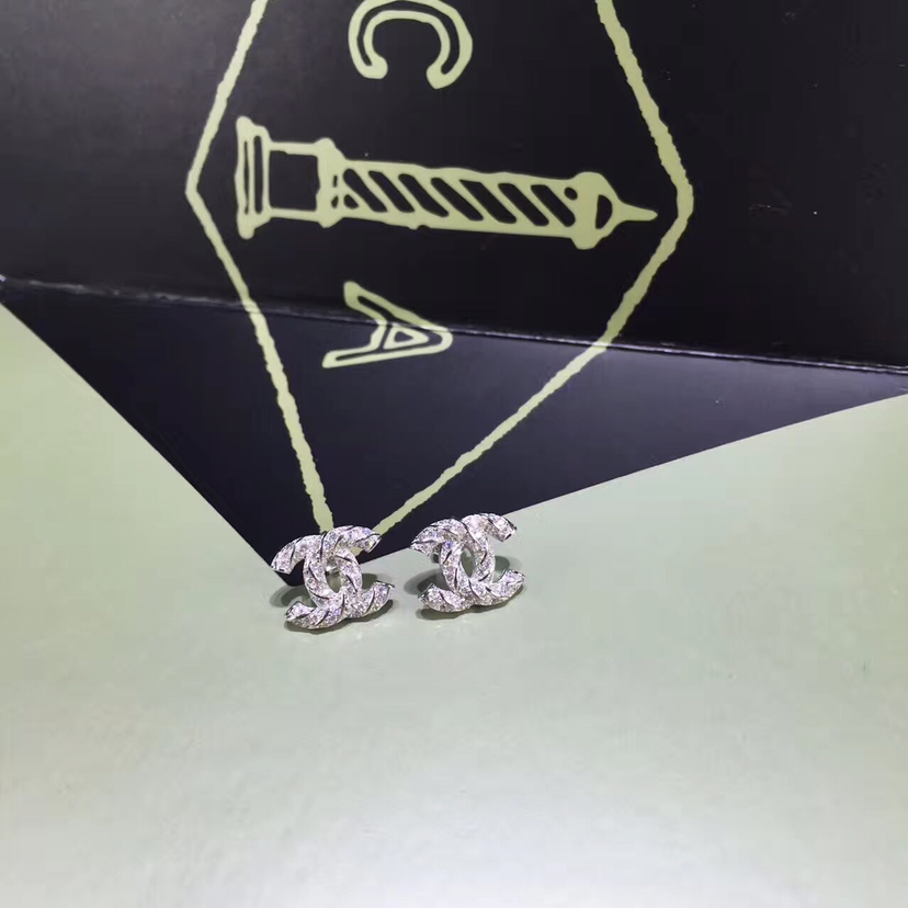 皮草 手工耳饰 1:1高端银饰
