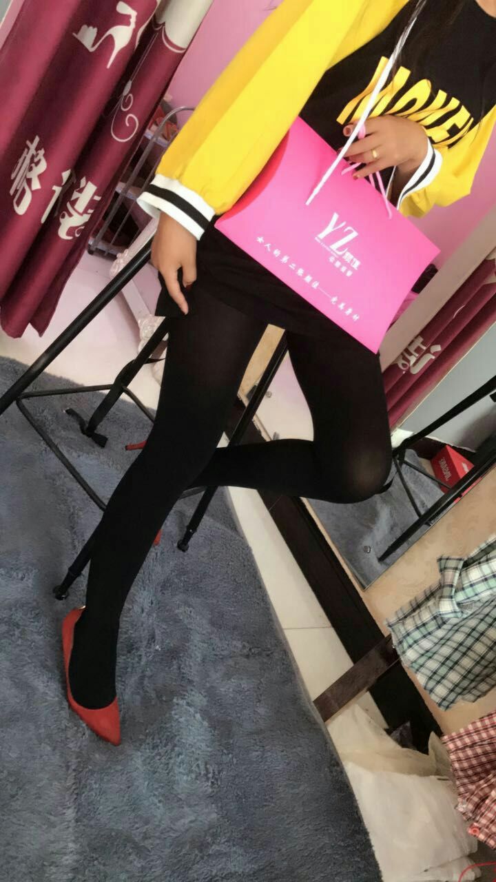 YZ皮裤+YZ瘦腿袜 平腹美体，提拉臀型，收塑腿型