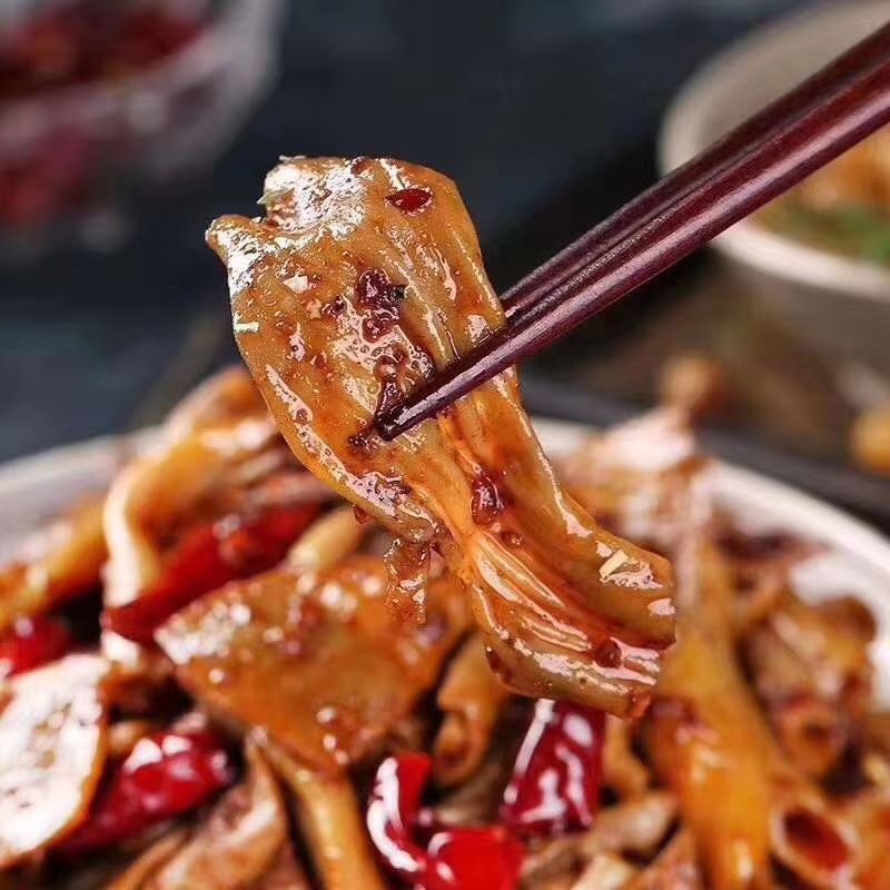 重庆特色小吃，糯娃辣上瘾