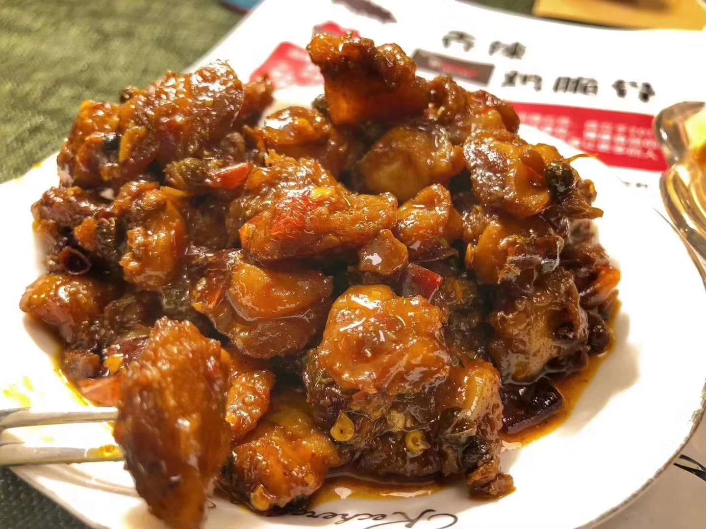 重庆特色小吃，糯娃辣上瘾