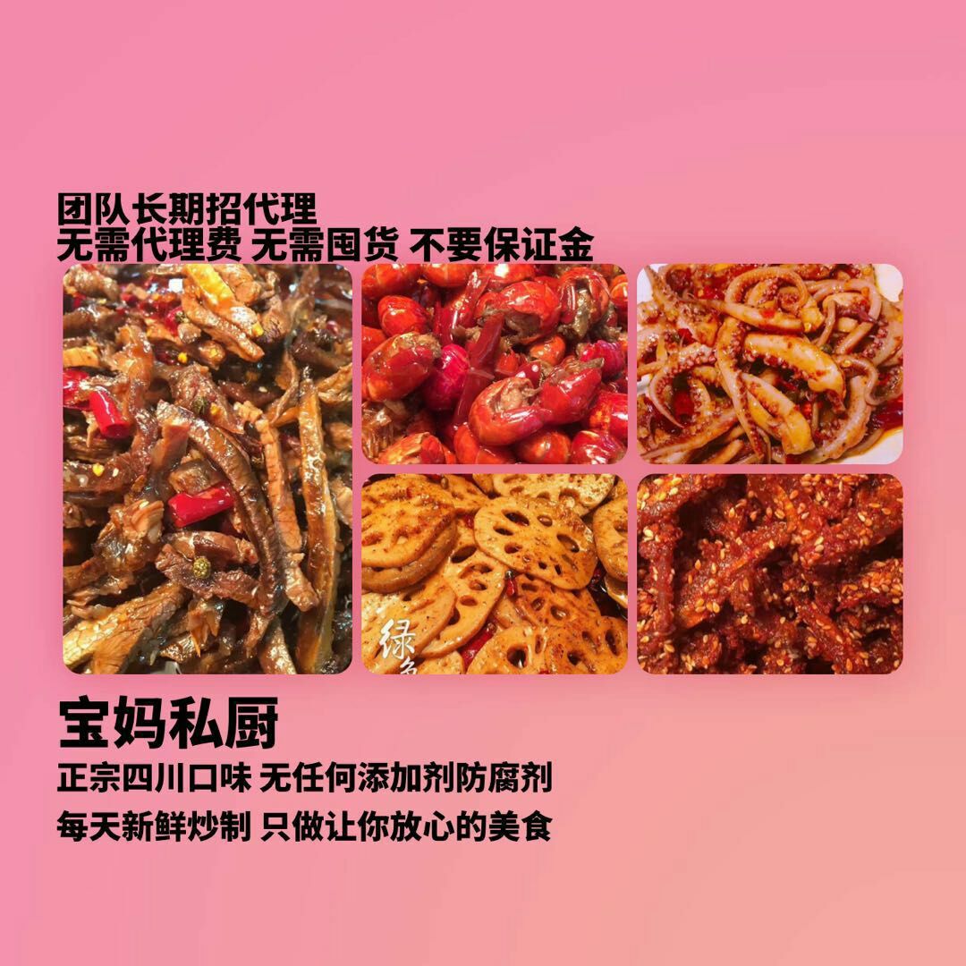 宝妈私厨代理 零代理费 零囤货 一对一指导
