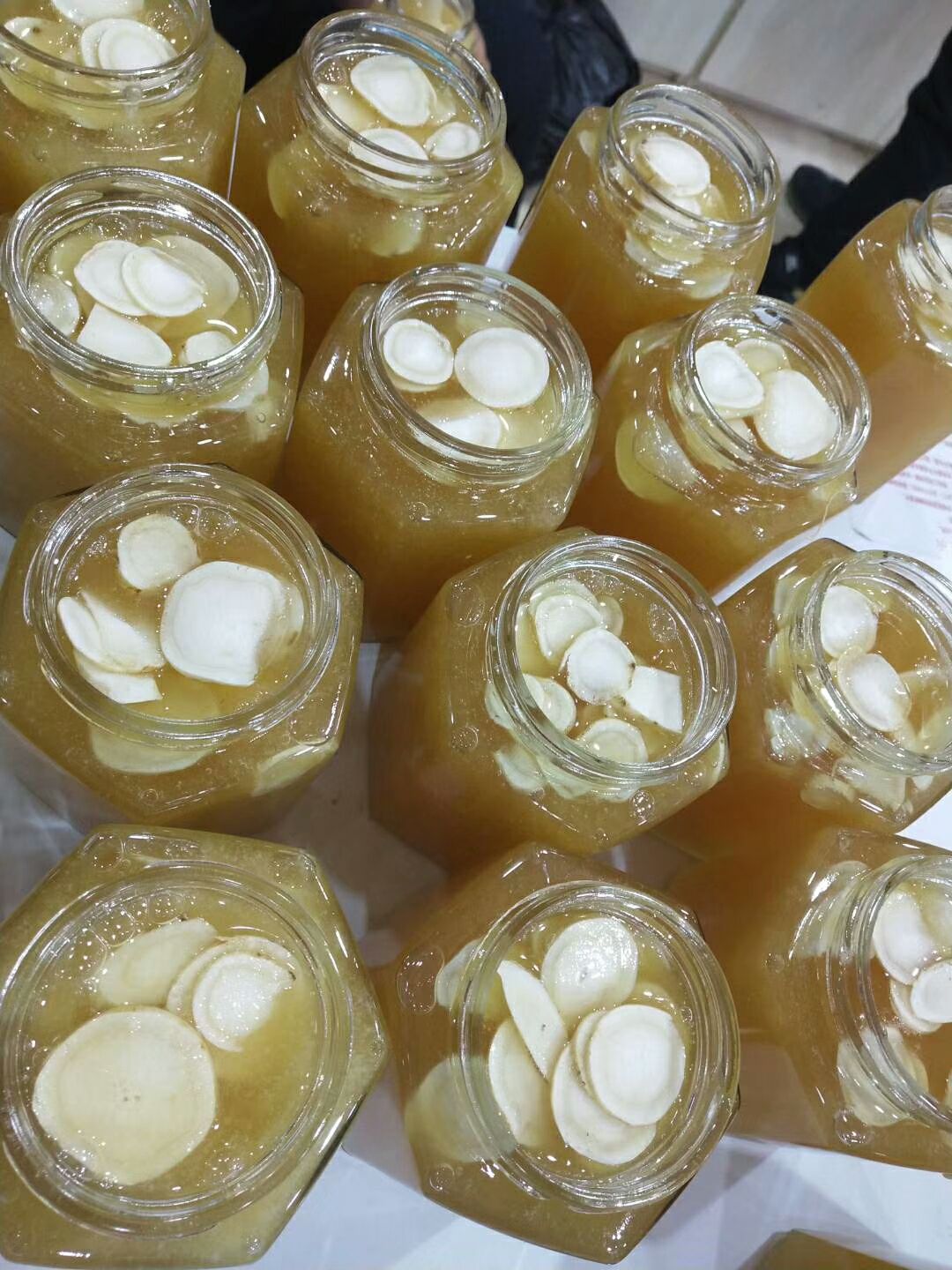 长白山人参，野生椴树蜜，手工人参蜜片