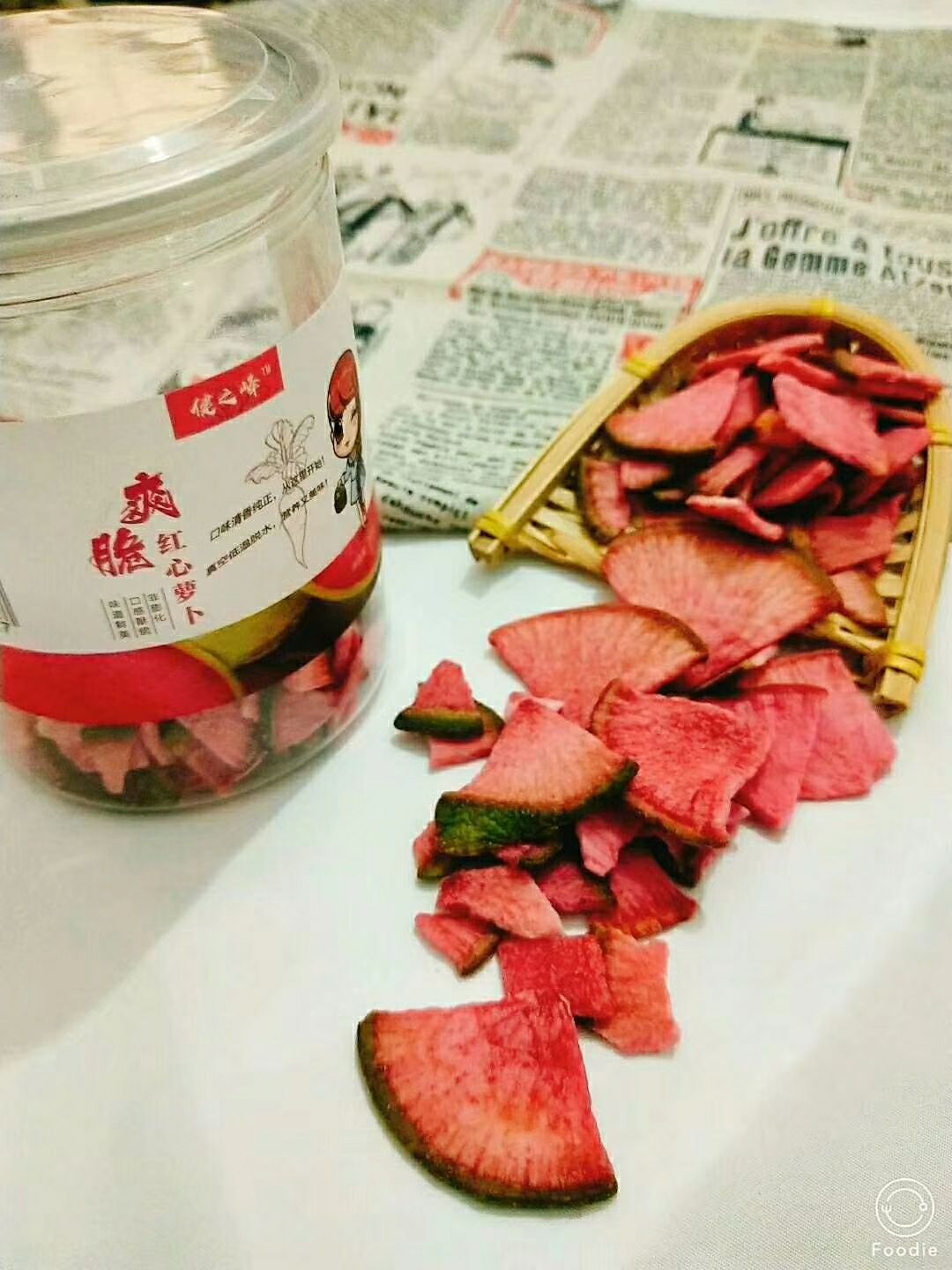 健康小零食《健之峰果蔬脆》