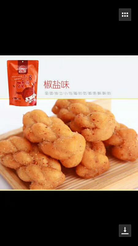 麻花小辫招代理 十种口味 甜辣咸都有