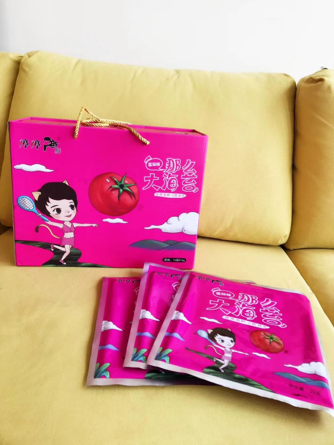 婷婷海鲜那么大海苔，夹心大海苔