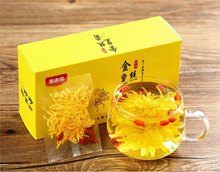 金丝皇菊利目养神，清热降火
