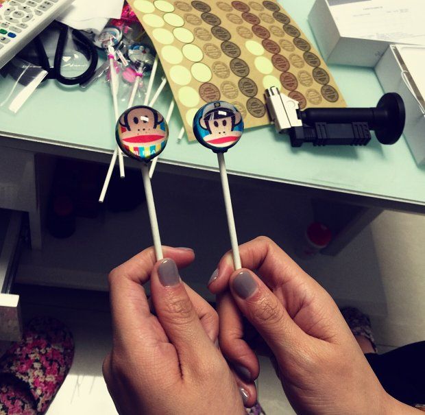 可以私人订制的棒棒糖！不含任何添加剂，纯手工制作！